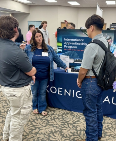 More than 20 companies attended the Industry Job Fair at Texas State Technical College’s Marshall campus on Thursday, Oct. 9. (Photo courtesy of TSTC.)
