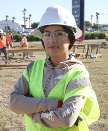 Cynthia Esquivel is a Building Construction student at Texas State Technical College’s Harlingen campus.