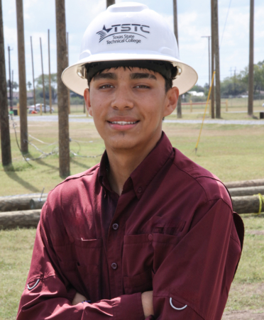 Diego Tinajero is an Electrical Lineworker and Management student at Texas State Technical College’s Harlingen campus.