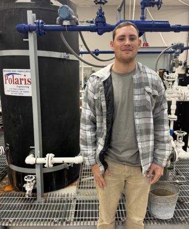 Cooper Blair Cooper Blair, a recent graduate from Texas State Technical College’s Process Operations program, began working as an operator for Williams after receiving his associate degree. (Photo courtesy of TSTC.)