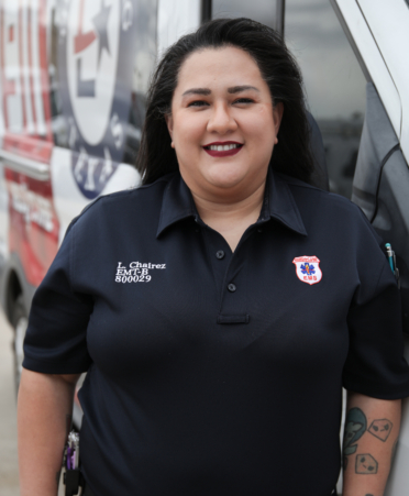 Lorinda Chairez is a part-time EMT basic at Med-Care EMS and a Paramedic student at Texas State Technical College’s Harlingen campus.