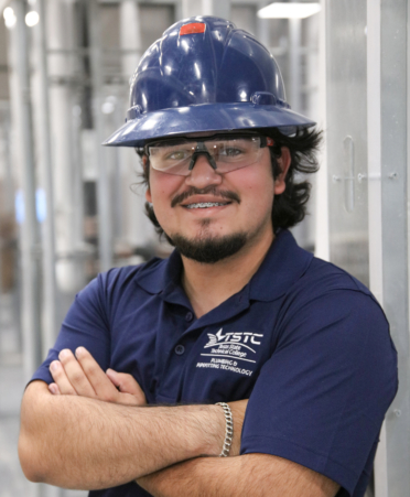 Jesus Padron Jr. is a Plumbing and Pipefitting student at Texas State Technical College’s Harlingen campus.