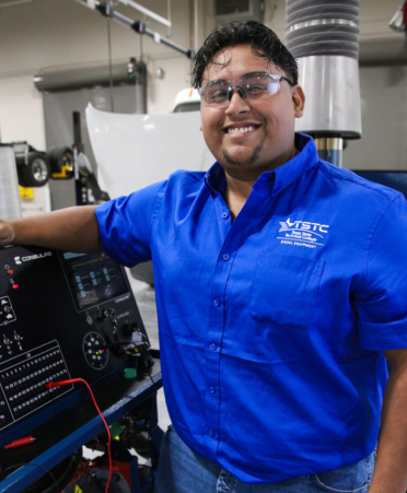 Rogelio Cerda is a Diesel Equipment student at Texas State Technical College’s Harlingen campus.