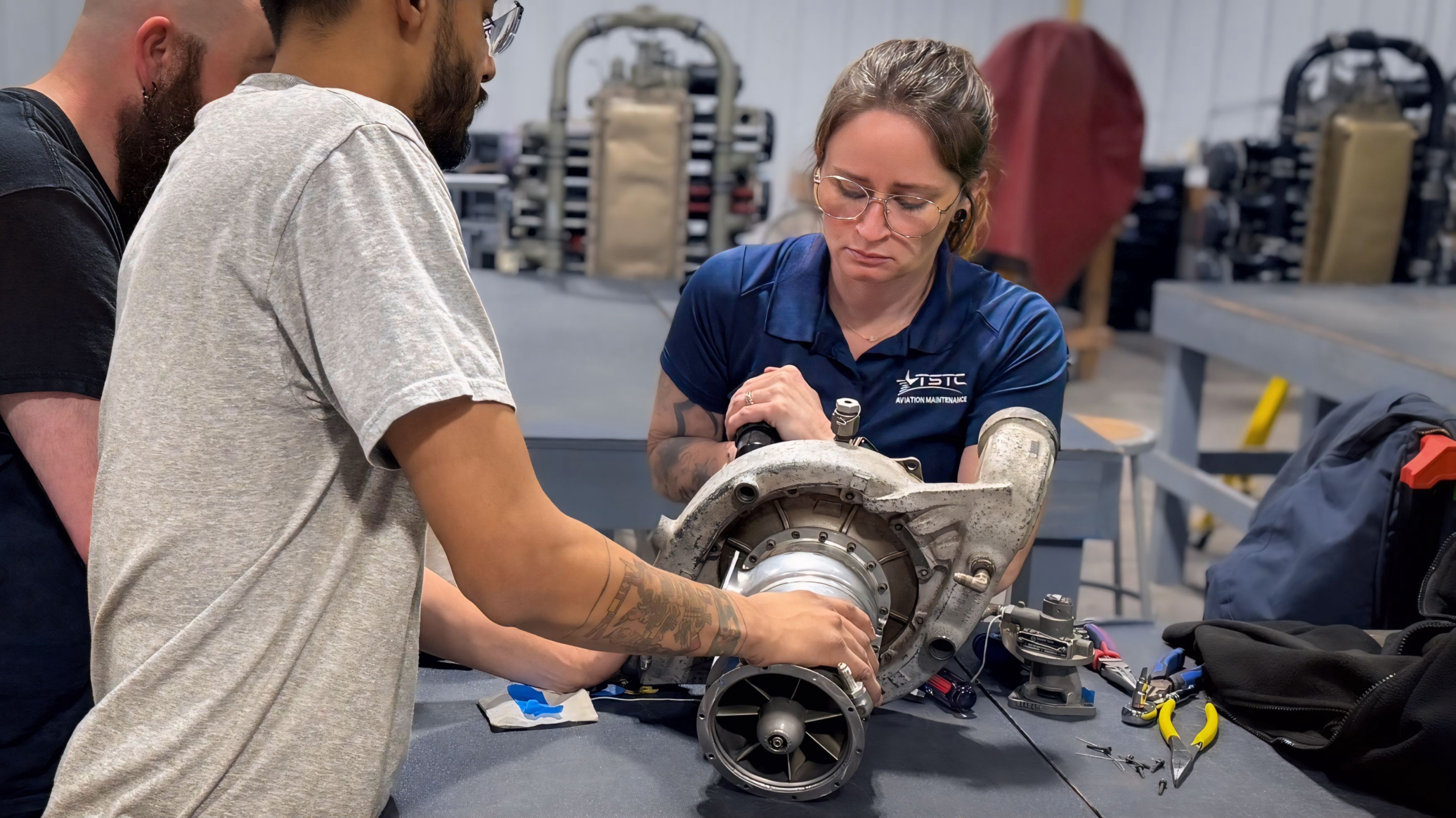 featured powerplant ab02 scaled - Featured - Powerplant | Female students at TSTC aim to change the face of aviation maintenance