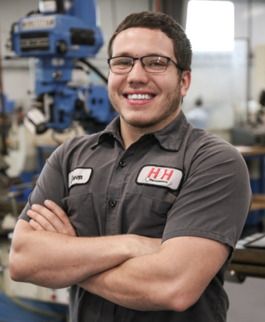 2R7A9706-1 Deven Kalinec is a Precision Machining student at Texas State Technical College’s Fort Bend County campus.