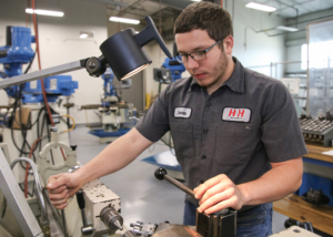 2R7A9727 1 300x214 - Machinist refines skills at TSTC for technical mastery