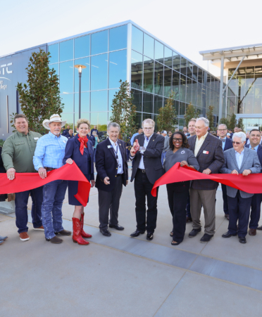Ribbon Cutting copy Texas State Technical College leaders formally cut the ribbon to commemorate the new Construction Technologies Center on Thursday, March 26, at the Waco campus.