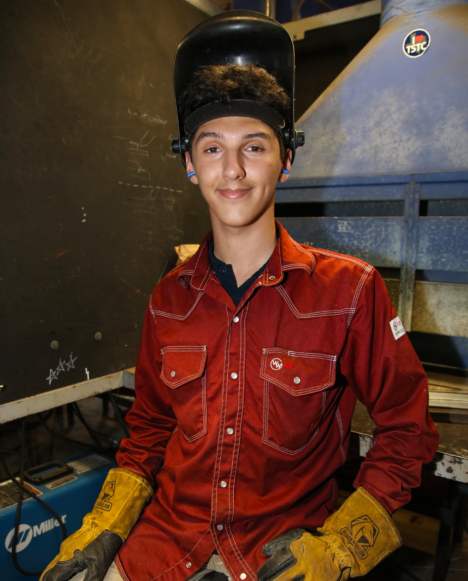 Isaias Pena, of La Joya, is a Welding student at Texas State Technical College’s Harlingen campus.123