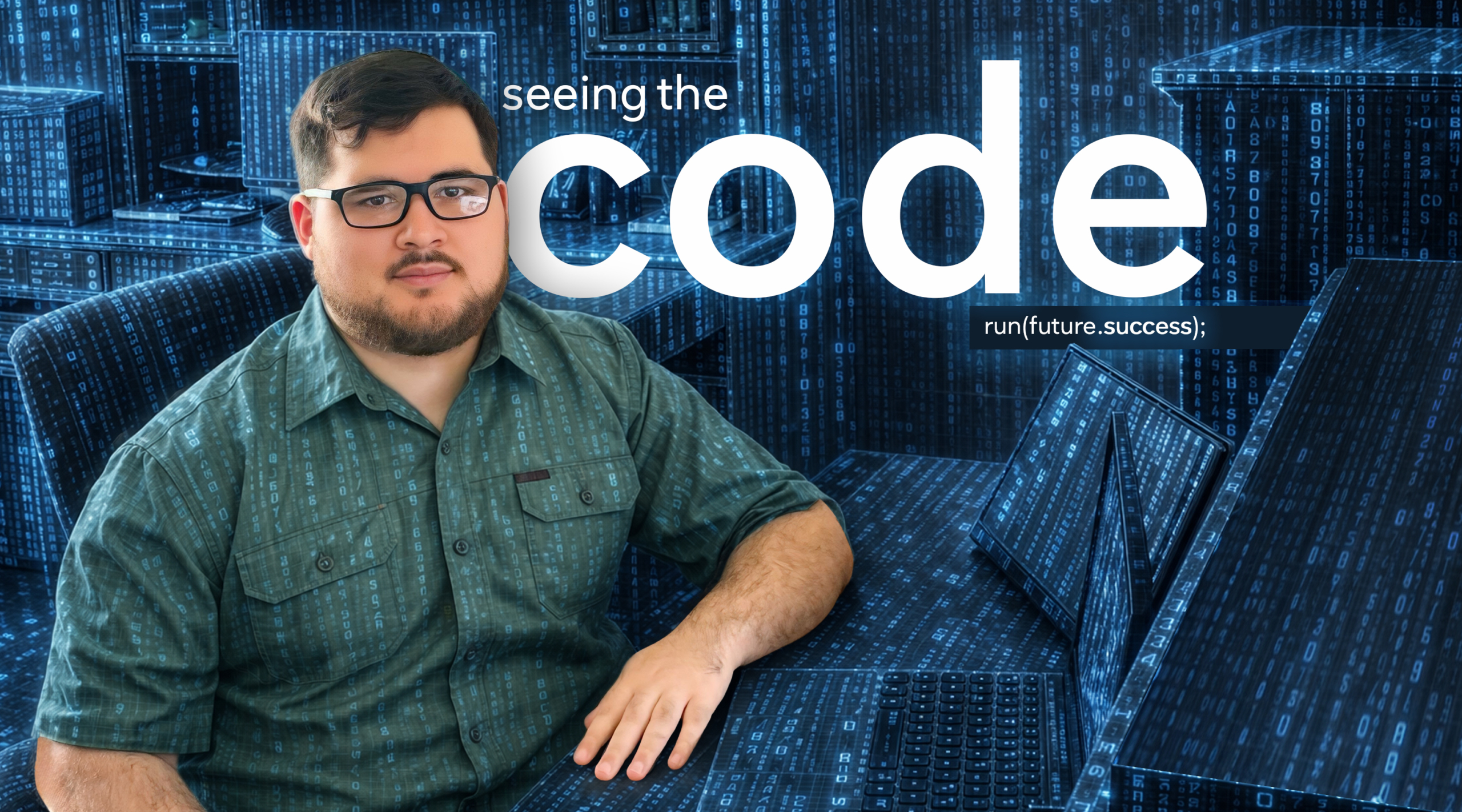 Ostyn Guajardo Seeing the code scaled - Feature - Computer Programming | Finding Focus and a Future in Programming
