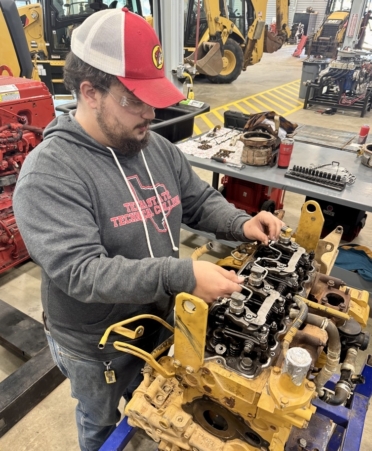 Texas State Technical College’s Diesel Power Technologies Center had its ribbon cutting ceremony in May 2025. The building has improved the Diesel Equipment program. (Photo courtesy of TSTC.)