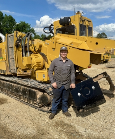 Karson Shoemaker - Diesel Equipment Karson Shoemaker, a graduate from Texas State Technical College’s Diesel Equipment program in Marshall, is a field service technician at Vermeer Texas-Louisiana’s Kilgore location. (Photo courtesy of TSTC.)