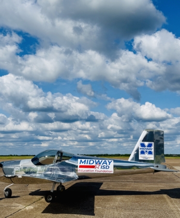 The Midway ISD (Independent School District) Education Foundation hosted the Midway Tango Flight – First Flight Celebration on Wednesday, May 20, at the Col. James T. Connally Aerospace Center at Texas State Technical College’s Waco campus.