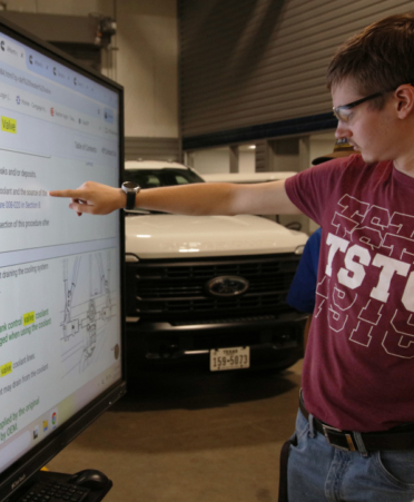 Texas State Technical College has expanded its partnership with Cummins to offer students new learning resources that will be integrated into the program modules in fall 2027. (Photo courtesy of TSTC.)