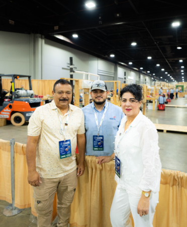 Jesus Padron Jr. and parents Photo caption: Jesus Padron Jr., center, a Plumbing and Pipefitting student at Texas State Technical College’s Harlingen campus, stands with his father, Jesus Padron Sr. and stepmother, Rosa Elia Garcia, at the Plumbing contest at the 2026 SkillsUSA National Leadership and Skills Conference that took place June 1-5 in Atlanta, Georgia. (Photo courtesy of TSTC.)