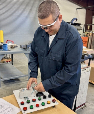 Francisco Tijerina Advanced Manufacturing Industrial Maintenance Francisco Tijerina is attending Texas State Technical College’s Advanced Manufacturing program to earn a certificate of completion in Industrial Maintenance in order to transfer from the production department to the maintenance department at LATICRETE’s Grand Prairie location. (Photo courtesy of TSTC.)