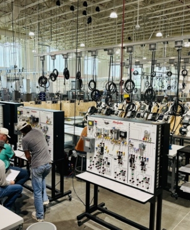 Photo caption: Texas State Technical College’s HVAC program will begin offering night classes this fall at the Construction Technologies Center at the Waco campus. (Photo courtesy of TSTC.)