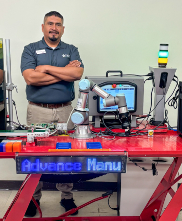 Jose Vasquez is the Advanced Manufacturing program team lead at Texas State Technical College’s Harlingen campus.