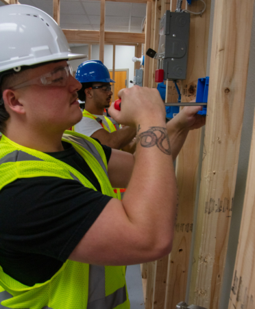 Electrical Construction First Cohort The Electrical Construction program debuted at Texas State Technical College’s Marshall campus in the fall 2026 semester. The program already has three full cohorts. (Photo courtesy of TSTC.)