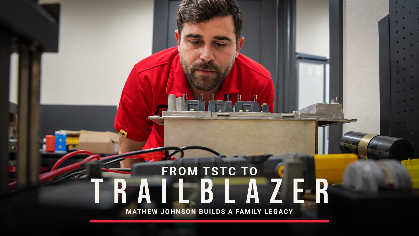 Featured - Advanced Manufacturing | TSTC graduate always dreamed of business ownership feature Mathew Joseph title - Featured - Advanced Manufacturing | TSTC graduate always dreamed of business ownership