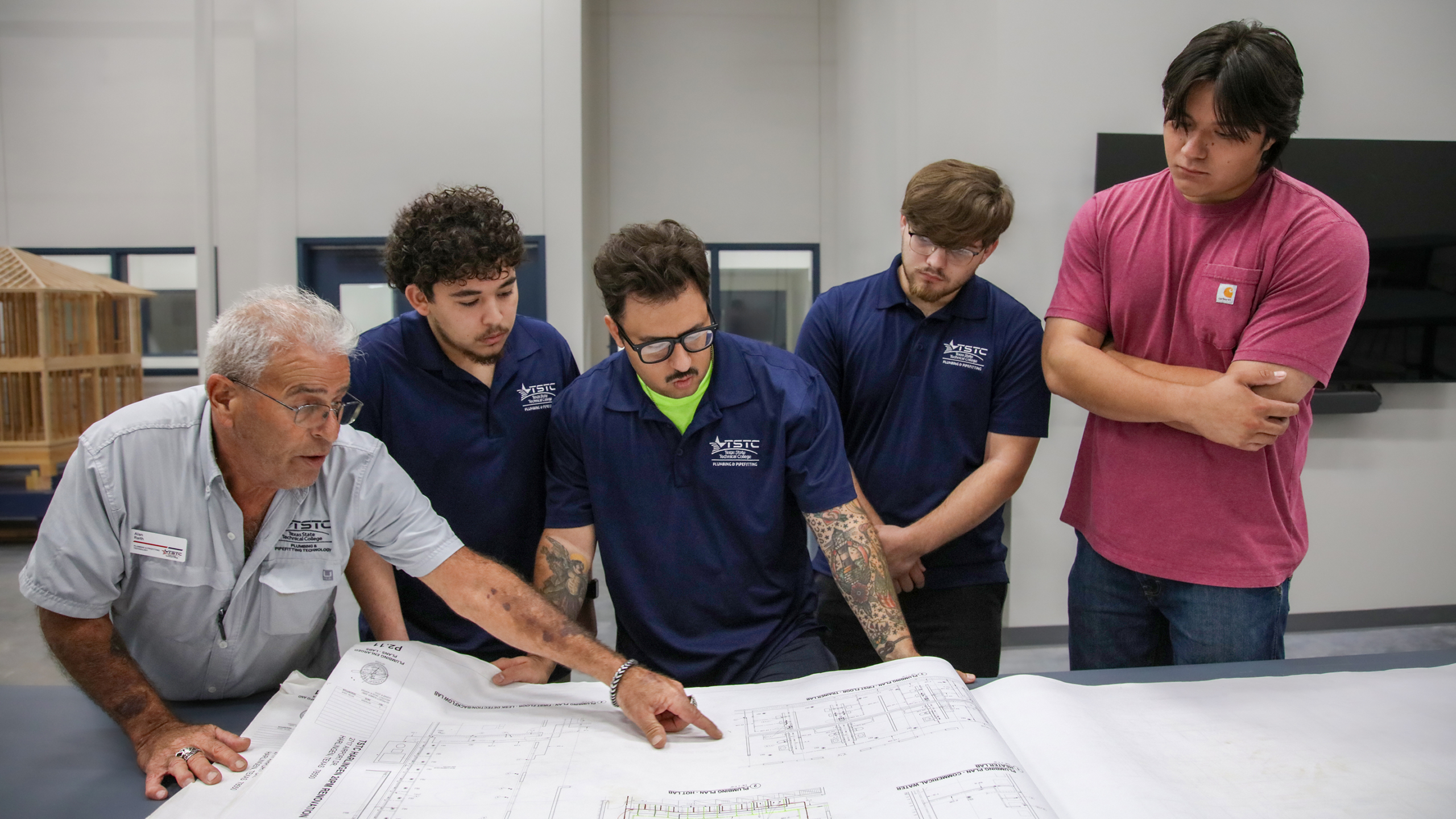 feature construction9523 scaled - Featured | Inside TSTC&rsquo;s Blueprint-to-Building Process