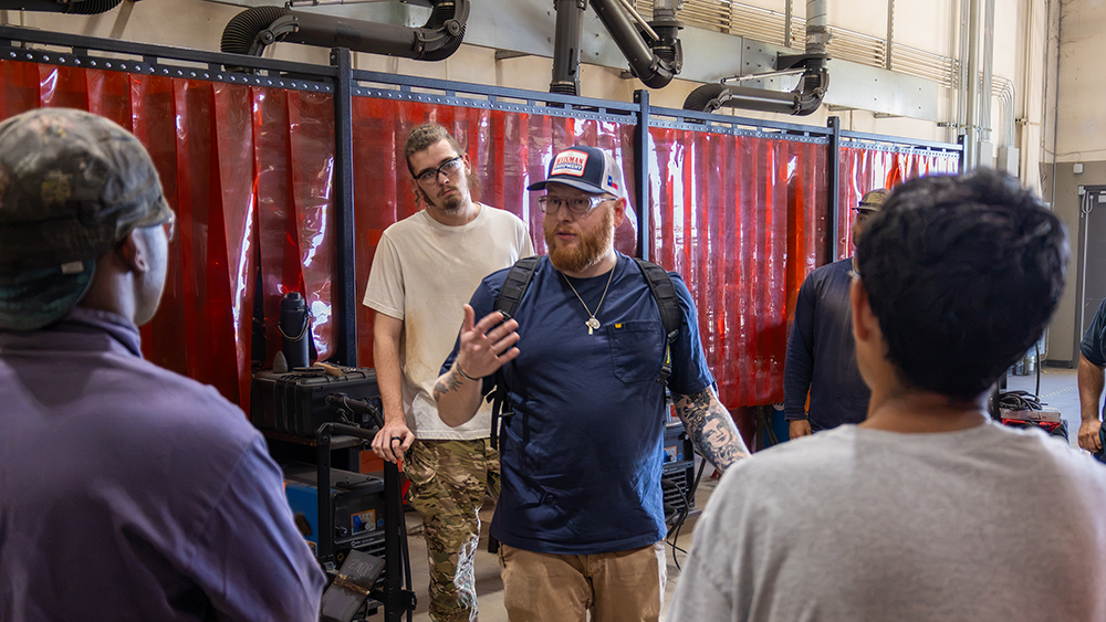 Featured - Welding | Raleigh Derks Reflects on 11 Years of Teaching at TSTC feature weld03 2 - Featured - Welding | Raleigh Derks Reflects on 11 Years of Teaching at TSTC