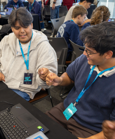 TSTC, Aston Martin F1 Team and Arm 'Drive the Future' at Williamson County STEM Event DRIVE THE FUTURE 6 372x451 - TSTC, Aston Martin F1 Team and Arm 'Drive the Future' at Williamson County STEM Event